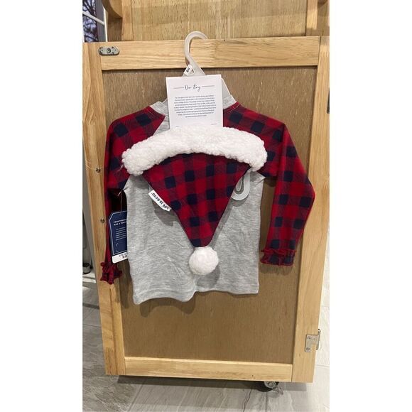 Life Is Good Puppy Long Sleeve Shirt & Hat Ruffle Sleeves Girls Size 18 Month NE - Picture 4 of 4